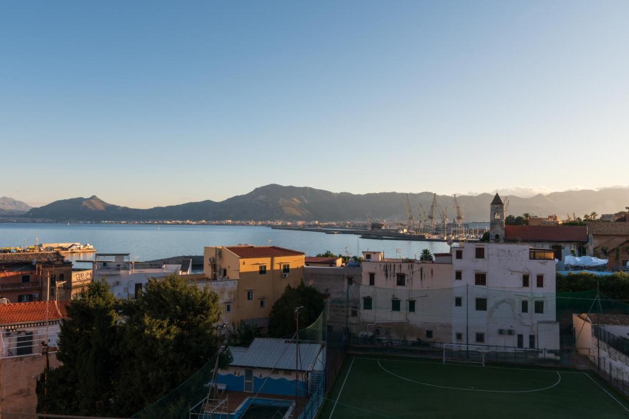 Casa De Paoli - Vista Mare Arenella, Palermo Con Parcheggio Privato Apartment Bagian luar foto
